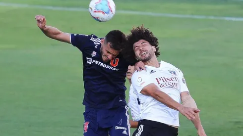 Maximiliano Falcón en el Superclásico contra la U