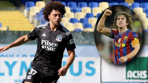 Maximiliano Falcón y su ídolo