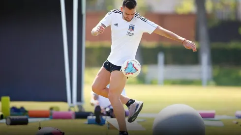 Matías Zaldivia entrena en el Monumental | Foto: Sebastián Órdenes Colo Colo Oficial