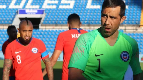 Claudio Bravo enciende las alarmas en La Roja | Foto: Agencia Uno