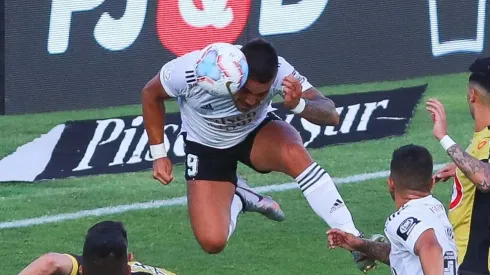 Parraguez fue el héroe de la tarde para Colo Colo.