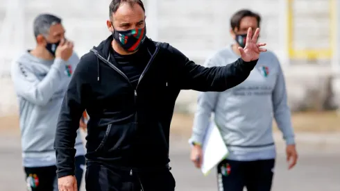 José Luis Sierra - entrenador de Palestino | Foto: Agencia Uno