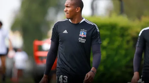 Omar Carabalí en Colo Colo