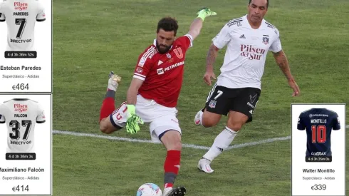Continúa la subasta de camisetas en el Superclásico Social | Foto: Agencia Uno adaptada
