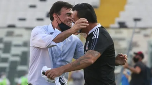 Gustavo Quinteros enfrentó los micrófonos en el Monumental