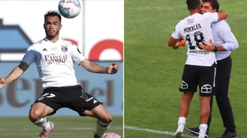 El DT se refirió a dos jugadores formados en Colo Colo | Foto: Agencia Uno