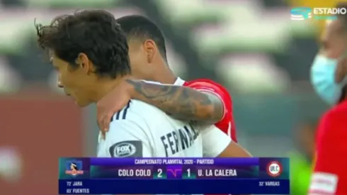 Andía quería llevarse la camiseta de Matías Ariel Fernández