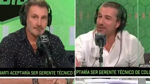 Barti se hizo el desentendido ante la pregunta de Solabarrieta.