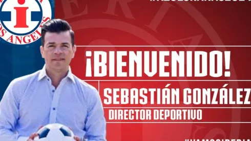 Chamagol fue oficializado como gerente deportivo de Iberia de Los Ángeles.