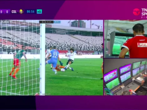 El penal no cobrado sobre Maximiliano Falcón