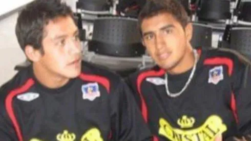 Alexis y Arturo en Colo Colo, donde comenzó todo para ambos.