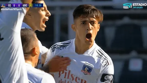 El desahogo de Solari por su primer gol en el profesionalismo.