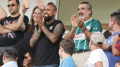 Arturo Vidal molesto por posible decisión de la ANFP | Foto: Agencia Uno