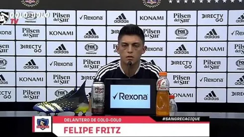 Presentación de Felipe Fritz | Foto: Captura