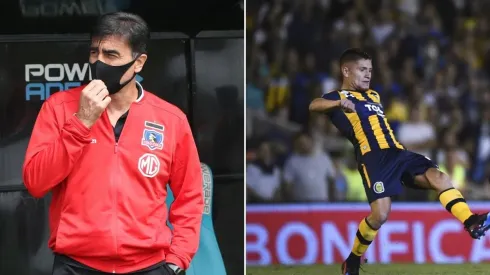 Gustavo Quinteros celebra la llegada de Leonardo Gil.