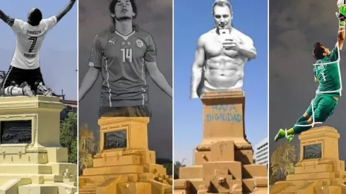 Los hinchas de Colo Colo no tardaron en echar a volar su imaginación.