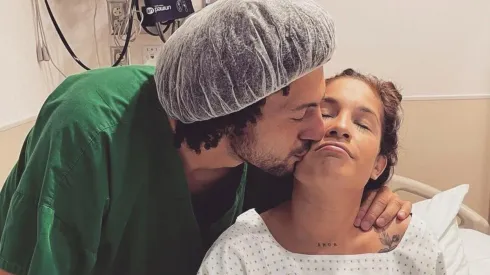 Maximiliano Falcón fue papá