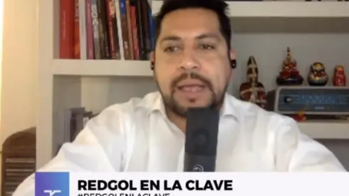Rodrigo Herrera periodista Redgol en La Clave | Foto: captura