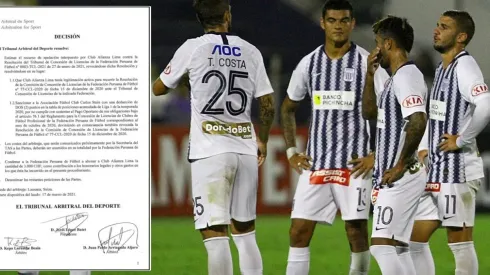 Alianza Lima jugará en Primera División | Foto: Agencia Uno adaptada