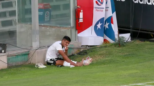 Felipe Campos salió lesionado