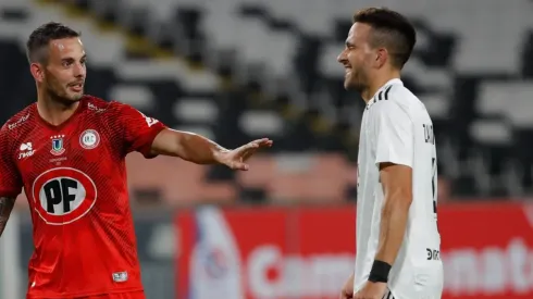 Matías Zaldivia junto a Octavio Rivero, con quien compartió en Colo Colo.