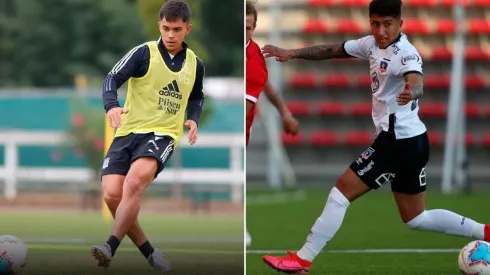 Vicente Pizarro y Bryan Soto luchan por su oportunidad en Colo Colo.