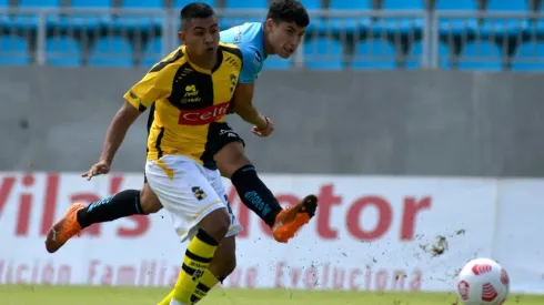 Oroz marcó su primer gol en el profesionalismo