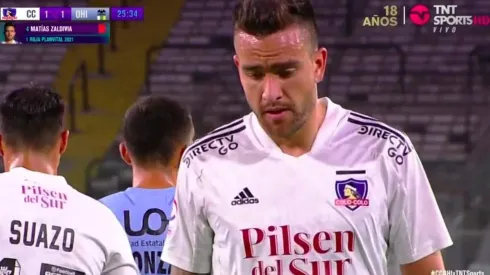 Matías Zaldivia es expulsado