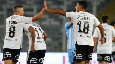 Iván Morales solo jugó 45 minutos por la roja de Matías Zaldivia.