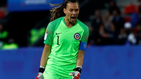 Christiane Endler habló en la previa de Chile vs Camerún | Foto: Agencia Uno