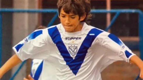 Emiliano Amor se formó en Vélez Sarsfield | Foto: Instagram @emilianoamor