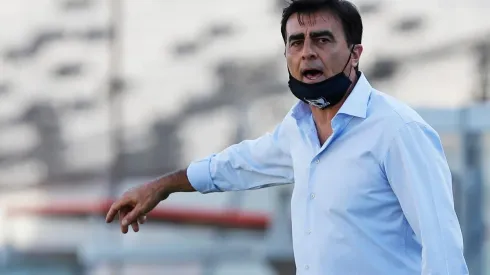 Quinteros enfrentó los micrófonos en el Monumental.