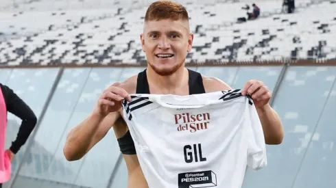 Leonardo Gil fue figura en el Superclásico.