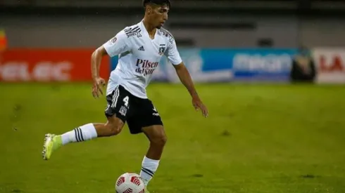 Dylan Portilla en su debut con la camiseta de Colo Colo | Foto: Colo Colo Oficial.
