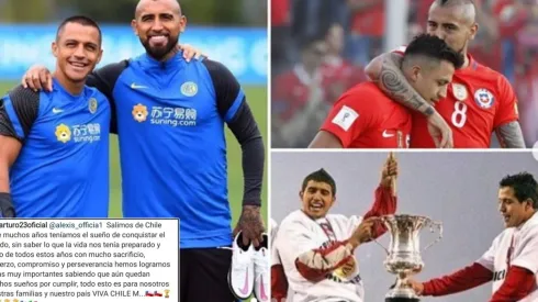 Arturo Vidal destacó su carrera junto a Alexis Sánchez | Foto: captura