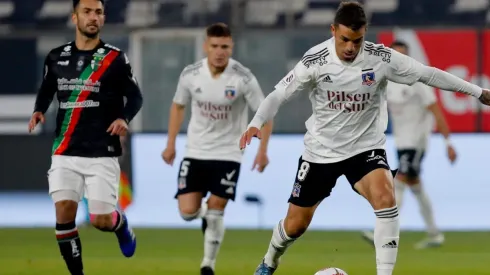 Villanueva se puso en el lugar de los jugadores de Colo Colo.