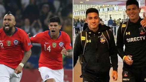 Esteban Pavez sueña con formar un mediocampo de lujo con Vidal y Baeza.