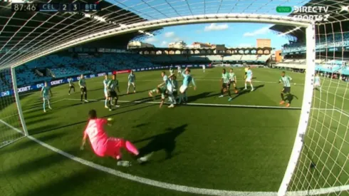 Claudio Bravo y su tapadón