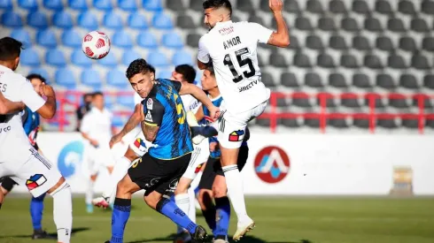 El debut de Emiliano Amor en Colo Colo | Foto: Colo Colo Oficial.