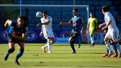 Matías Zaldivia volvió a la titularidad ante Huachipato | Foto: Colo Colo Oficial