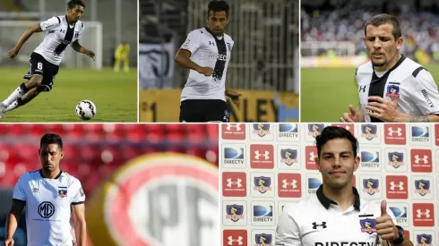 Algunos de los ex Colo Colo en copas internacionales.