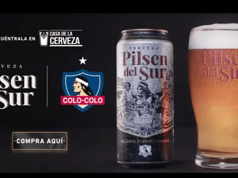 Edición Colo Colo: Pilsen del Sur revela nueva lata Campeones de América