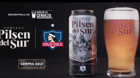 La nueva lata colocolina de Pilsen del Sur