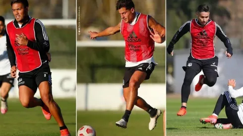Los jugadores entrenan con normalidad en el Monumental | Fotos: Colo Colo Oficial
