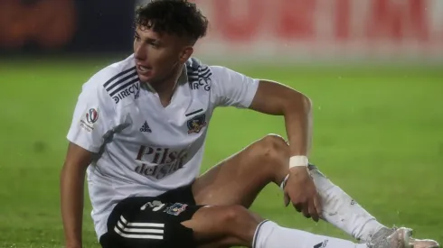 Luciano Arriagada lucha por su lugar en Colo Colo.