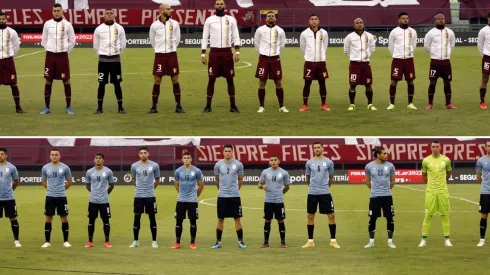 Venezuela y Uruguay juegan en Caracas.