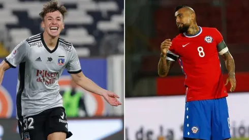 Arturo Vidal aplaudió lo hecho por Luciano Arriagada.