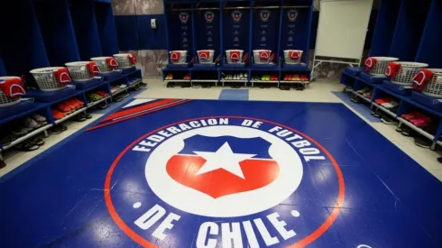 El camarín de la Roja listo para recibir al equipo de todos.