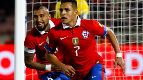 Alexis Sánchez anotó el segundo gol del triunfo ante Brasil | Foto: Agencia Uno