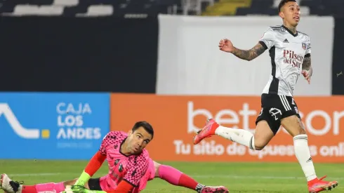 El Tin fue elegido el mejor del partido ante Palestino.